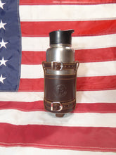 Load image into Gallery viewer, Simple Brand Drink Holder, Adjustable Leather Drink Holder, Fits large and small bottles of all kinds. Drink Holster