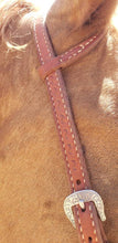 Load image into Gallery viewer, One Piece Split Eared Headstall
