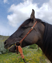 Load image into Gallery viewer, One Piece Split Eared Headstall
